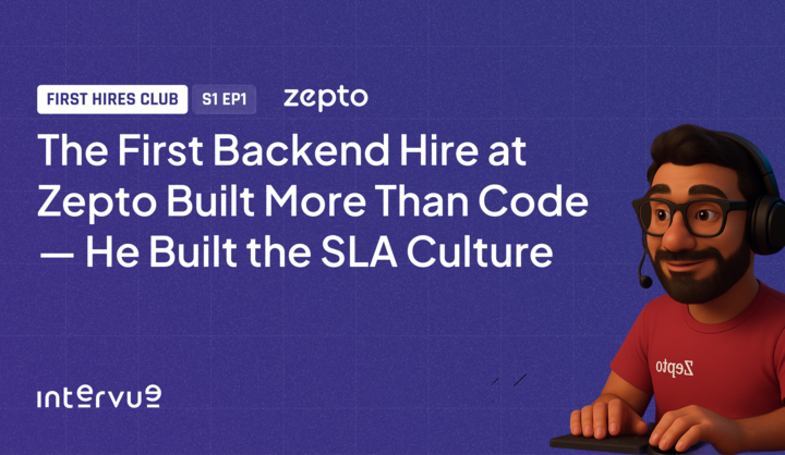 Season 1, Episode 1: The First Backend Hire at Zepto Built More Than Code — He Built the SLA Culture